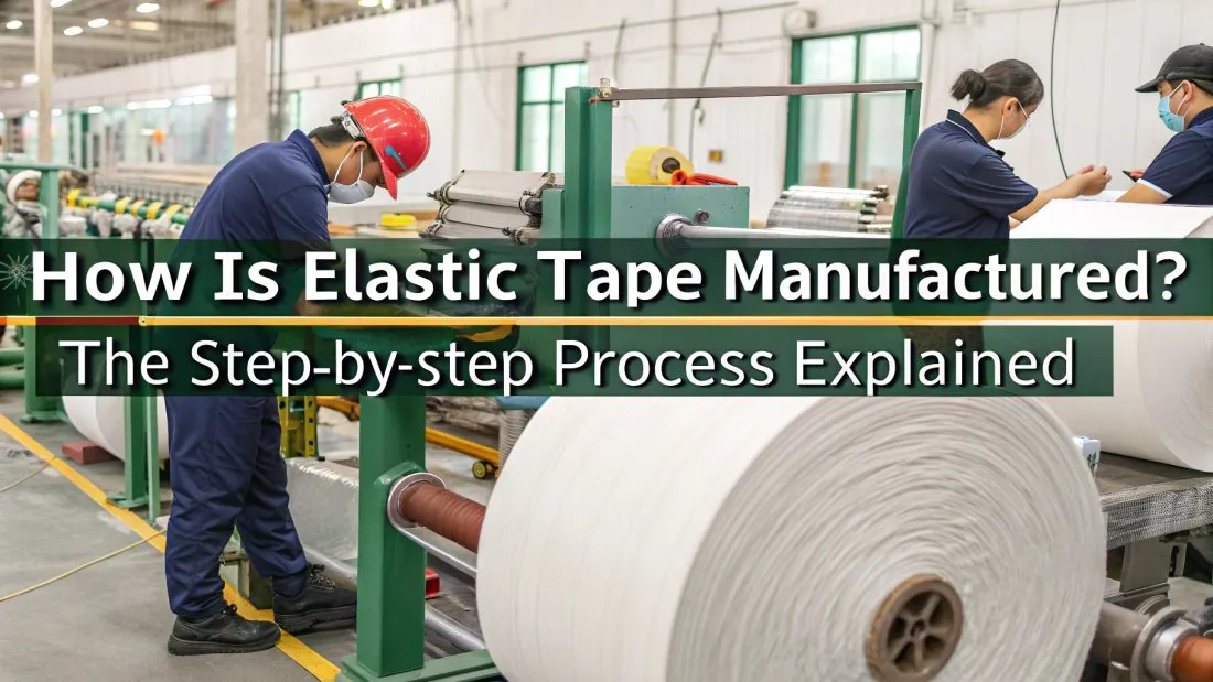 How Is Elastic Tape Manufactured? The Step-by-Step Process Explained