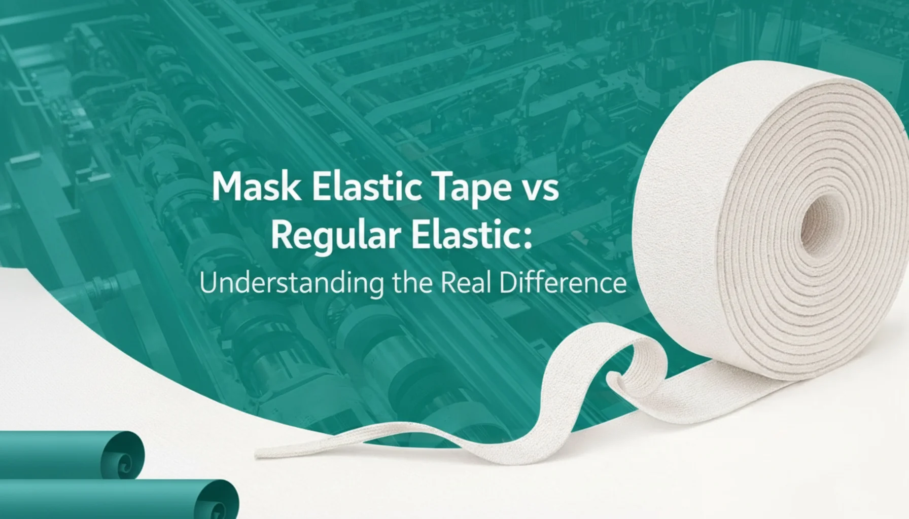 Mask Elastic Tape vs Regular Elastic: Understanding the Real Difference