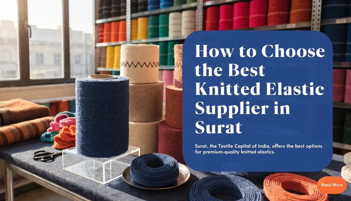 How to Choose the Best Knitted Elastic Supplier in Surat